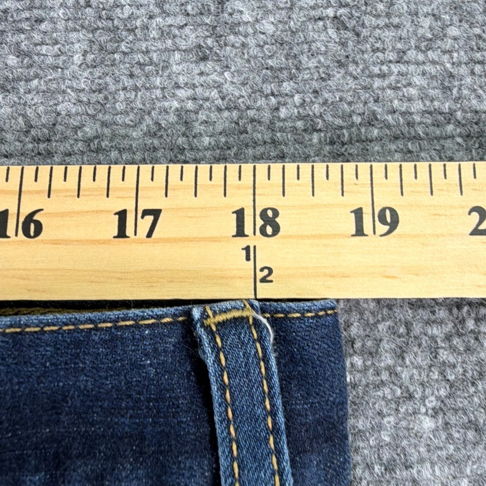 Armani Jeans Mens 38 (Fits 37x28.5) Blue J31 Regular Straight Leg Eagle - Picture 16 of 16